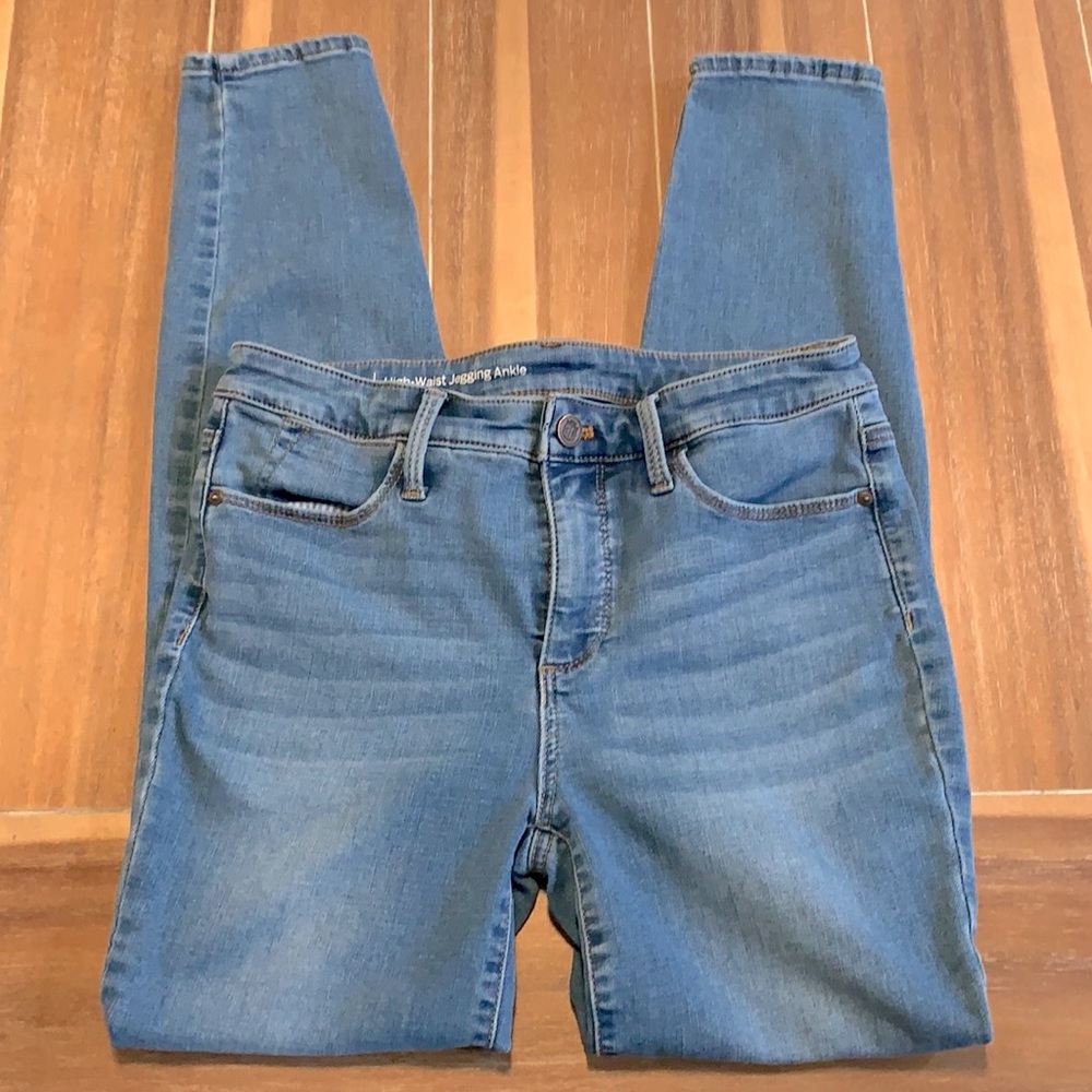 Talbots High Waist Jegging Crop Jean Size: 2